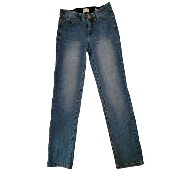 Angels Forever Young Womens Everluxe Sculpt Straight Jeans Size 6/28 - Picture 1 of 5